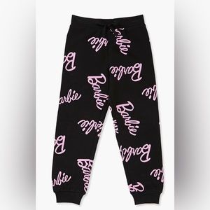 Girls Barbie Graphic Joggers - Forever 21 x Barbie